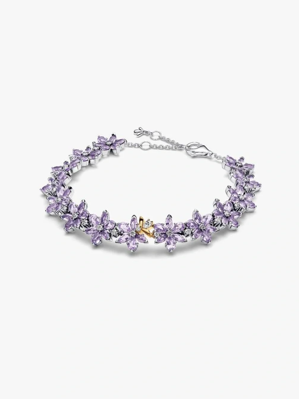Pandora Bridgerton Herbarium & Bee Tennis Bracelet